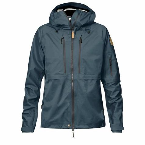 Fjallraven Keb Softshell Kabát Budapest - Kék Kabát Kék HSO746103